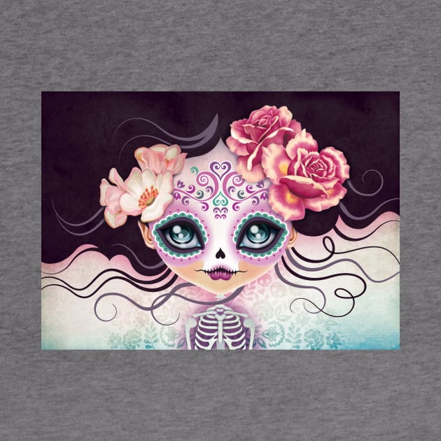 Camila Huesitos Sugar Skull by sandygrafik